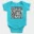 Straight Outta Omr Onesie/Romper in SkyBlue Color